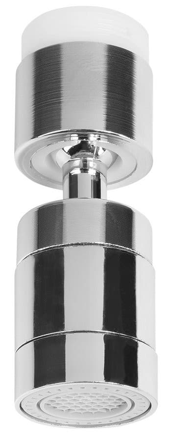 Perlátor s kloubem a přepínačem, redukce M22x1 a M24x1, ABS/chrom