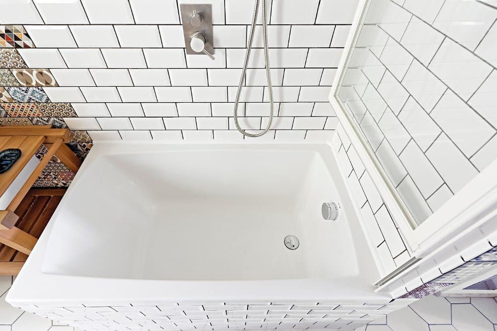 Zestaw odpływowy z napełnianiem, długość 575mm, korek automatyczny 72mm, chrom