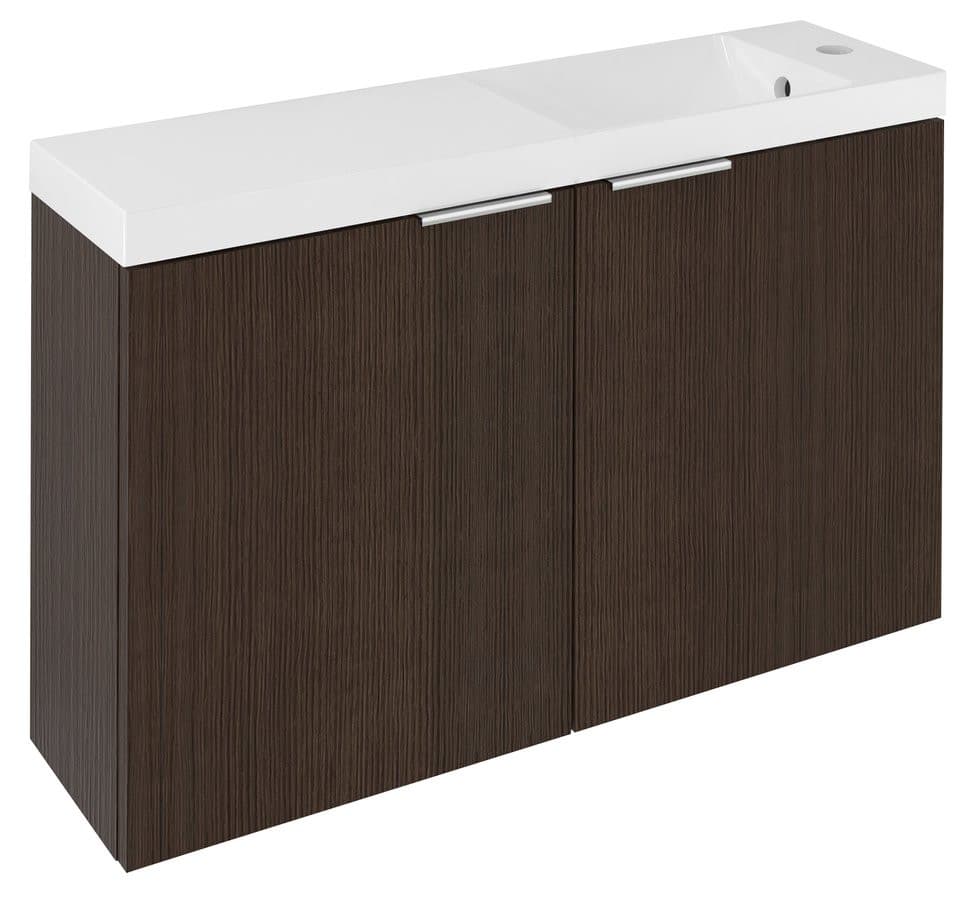 LATUS X szafka podumywalkowa z umywalką 80x54,5x22cm, sosna rustykalna