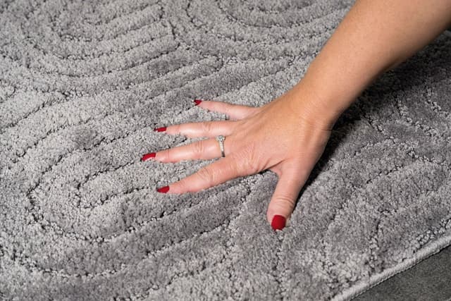 RIST dywanik lazienkowy, 50x80cm, 100% polyester, antypoślizgowa, zielony