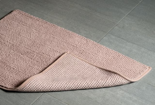 CHENILL dywanik łazienkowy 50x80cm, 100% polyester, beżowy