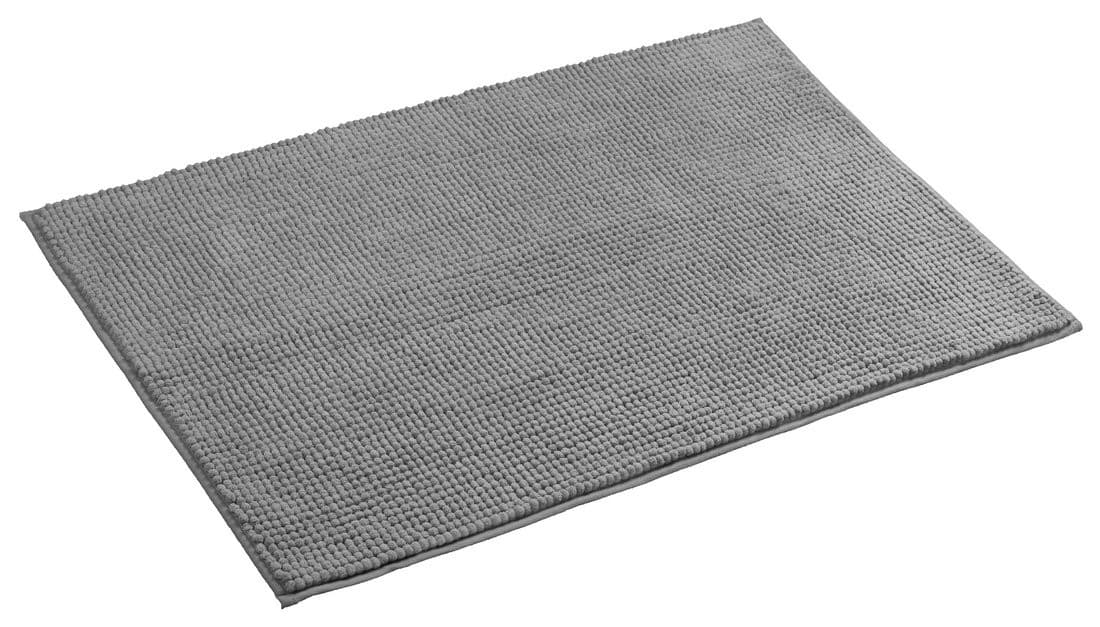 CHENILL dywanik łazienkowy 50x80cm, 100% polyester, szary
