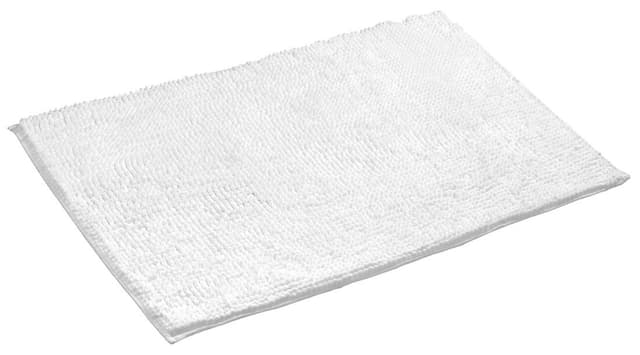 CHENILL dywanik łazienkowy 50x80cm, 100% polyester, biały