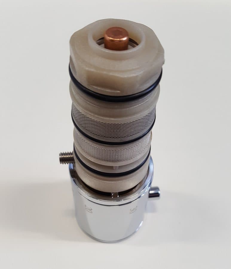 Głowica termostatyczna z rękojeścią do artykułu 55052