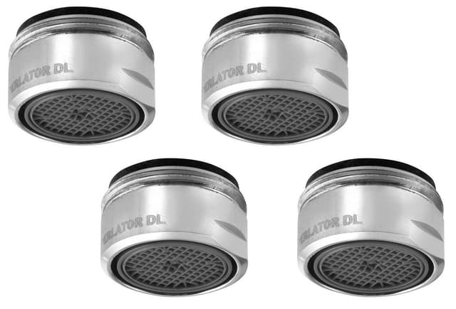 SET 4x perlator z gwintem zewnętrznym M24x1, chrom