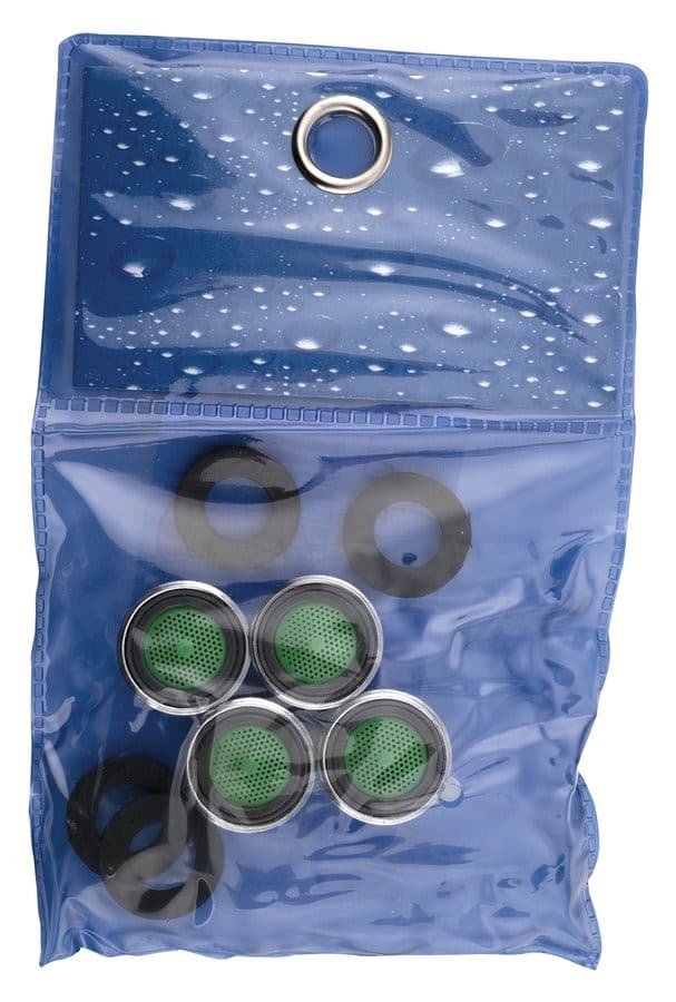 SET 4x perlator z gwintem zewnętrznym M20x1, chrom