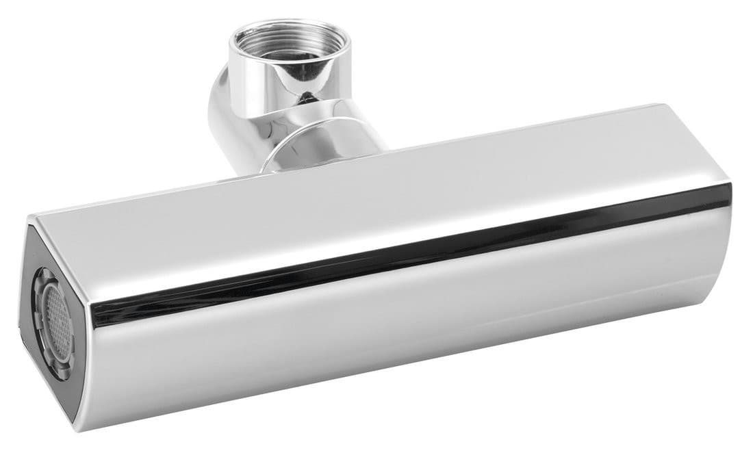 Uniwersalna nasadka (perlator) na baterię wodną 3 w 1, gwint wewnętrzny M22x1, ABS/chrom