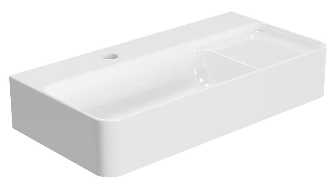 ISTIA umywalka ceramiczna, 60x41cm, biały