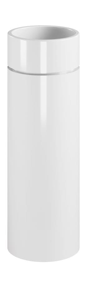 OKE ceramiczna umywalka ścienna średnica 30x88.5cm, biały