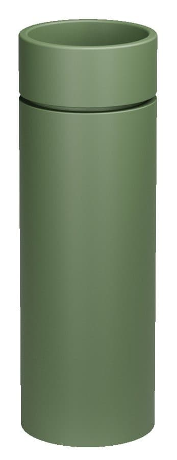 OKE ceramiczna umywalka wolnostojąca, średnica 30x88.5cm, verde mat