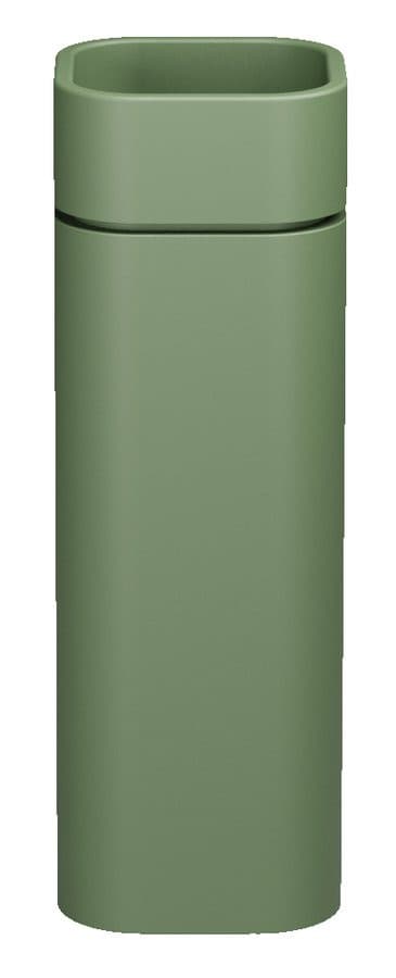 HAKO ceramiczna umywalka ścienna, 30x88.5x30cm, verde mat