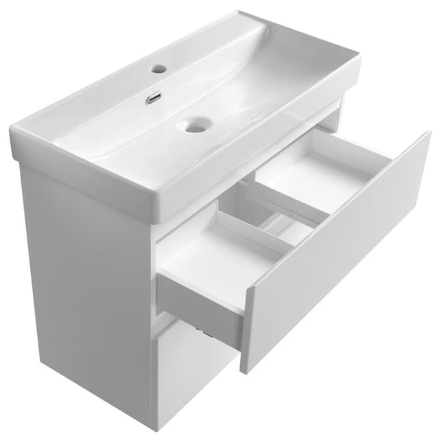 ALTAIR szafka umywalkowa 76x60x37cm, biały