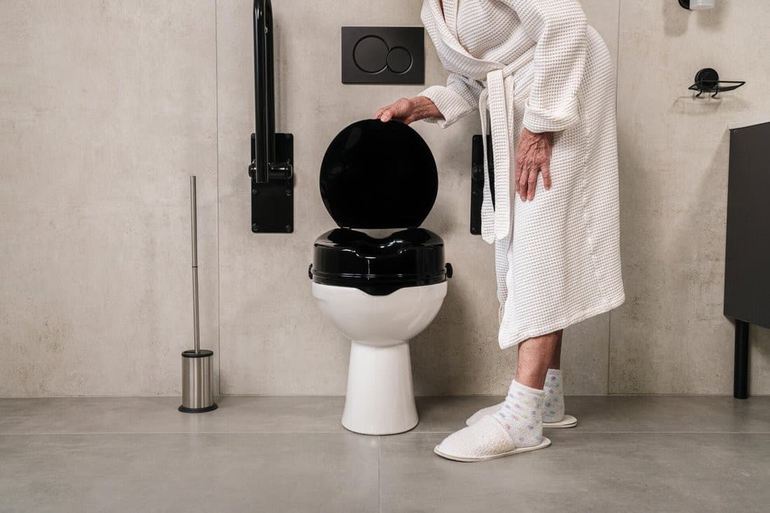 HANDICAP nakładka podwyższająca na sedes 10cm, czarny