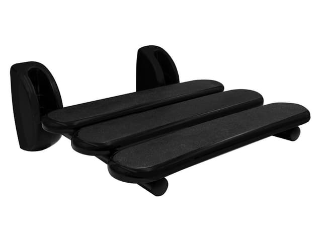 HANDICAP siedzisko prysznicowe 36x25cm, składane, czarny