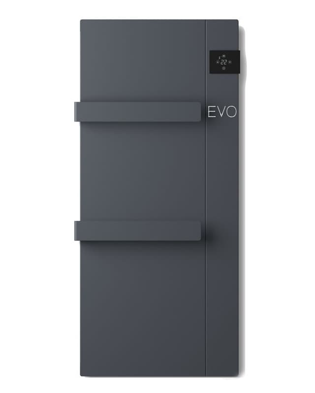 ONSEN EVO elektryczny grzejnik łazienkowy, 400x900mm, 1000 W, antracyt