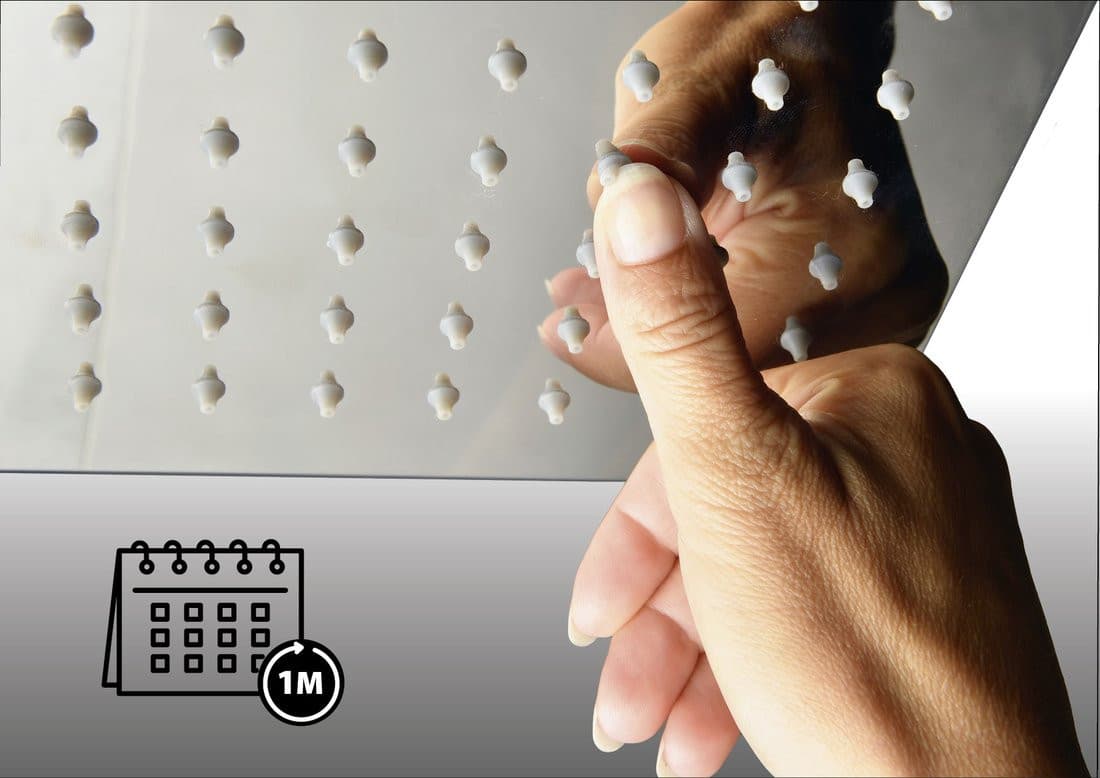 LUK panel prysznicowy narożny z baterią termostatyczną 250x1300mm , biały