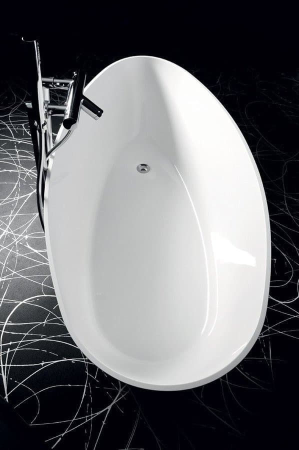 ELIPSIE wanna 1700x770x620mm, kompozyt, objętość 330l, biały połysk