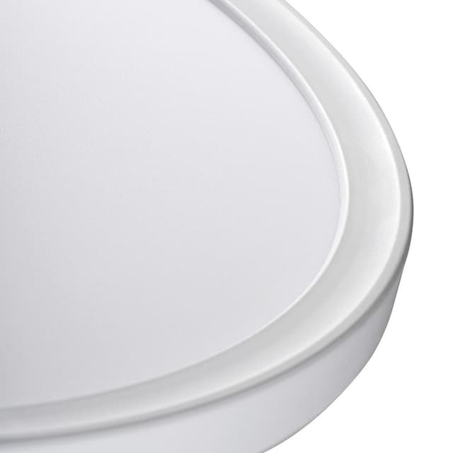 AZPO lampa sufitowa LED, średnica 420mm, 22W, 3000/4000/6000K, IP54, biały