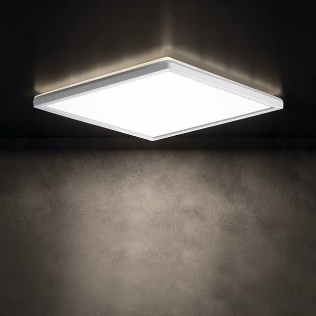 AZPO lampa sufitowa LED 420x420mm, 22W, 3000/4000/6000K, IP54, biały