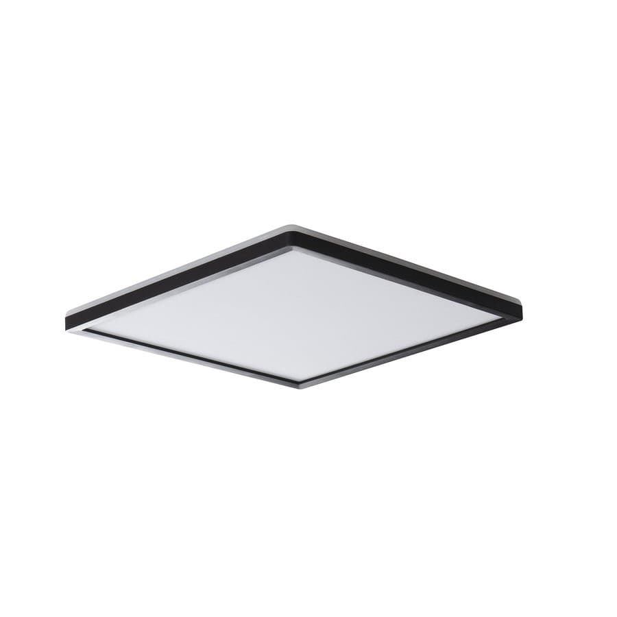 AZPO lampa sufitowa LED 300x300mm, 17,5W, 3000/4000/6000K, IP54, czarny mat