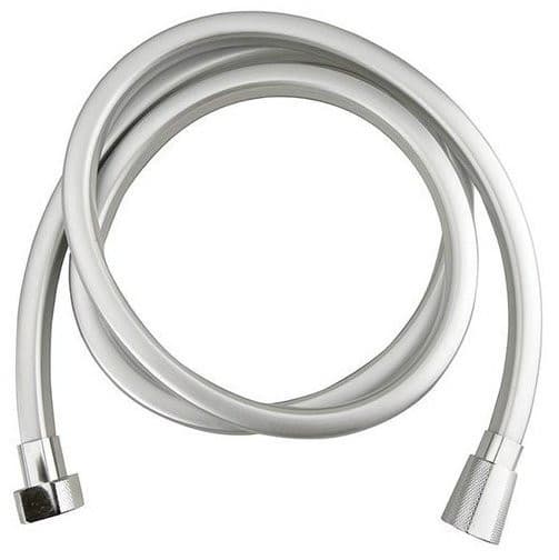 QUADROFLEX wąż prysznicowy plastikowy kwadratovy, 150cm, srebrny/chrom
