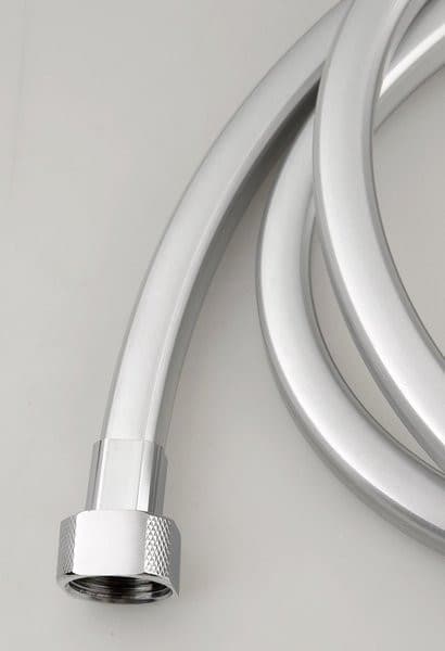 QUADROFLEX wąż prysznicowy plastikowy kwadratovy, 150cm, srebrny/chrom