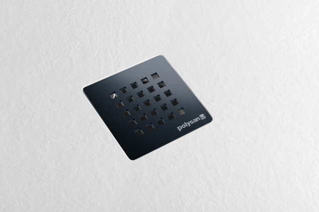 TRENECA syfon do brodzików, średnica 90mm, DN40, maskownica gun metal