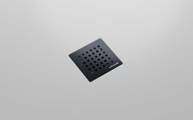 FLEXIA syfon do brodzików, średnica 90mm, DN40, maskownica gun metal