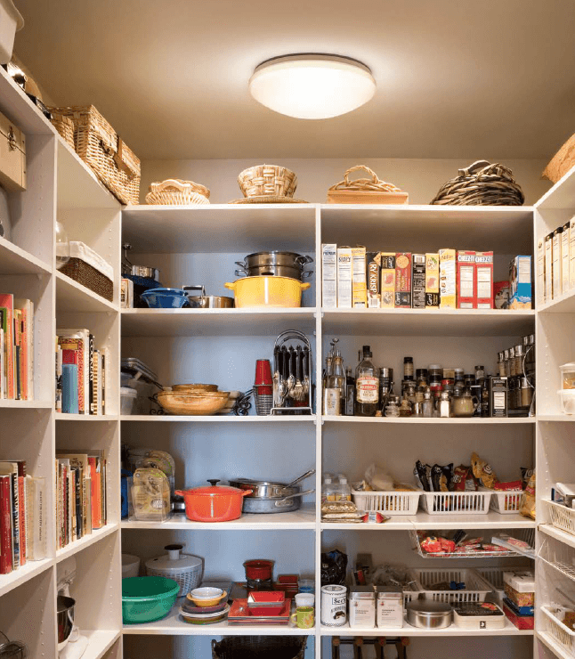 ORBIS lampa sufitowa łazienkowa, średnica 400mm, czujnik, OSRAM, 2700lm, 25W, IP44