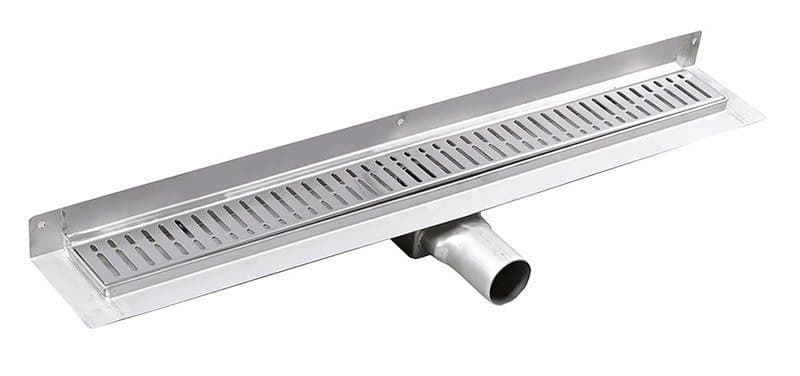 MANUS ONDA odpływ liniowy ze stali nierdzewnej z rusztem, naścienne, L-750, DN50