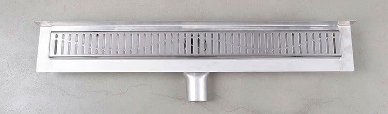 MANUS ONDA odpływ liniowy ze stali nierdzewnej z rusztem, naścienne, L-750, DN50