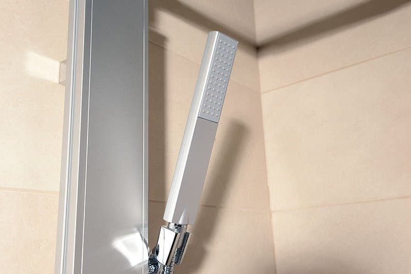 ROME zestaw prysznicowy z podłączeniem do baterii, wysokość 822cm, chrom