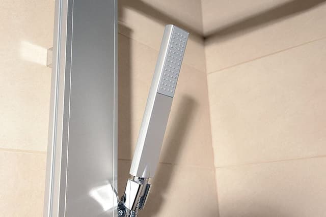 ROME zestaw prysznicowy z podłączeniem do baterii, wysokość 822cm, chrom