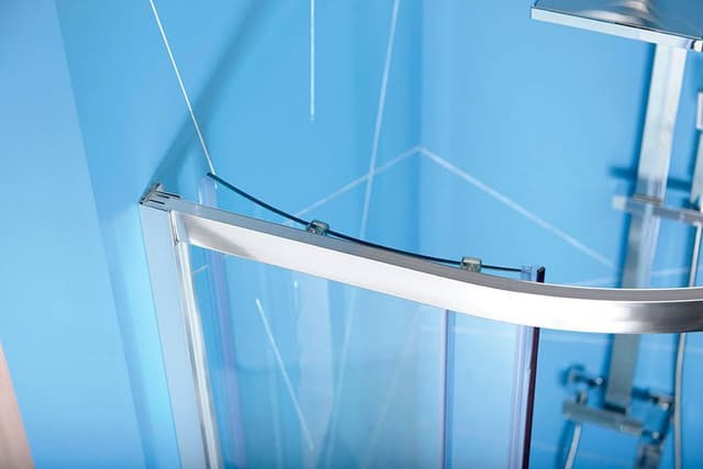 EASY kabina prysznicowa półokrągła 900x900mm, L/R, szkło czyste