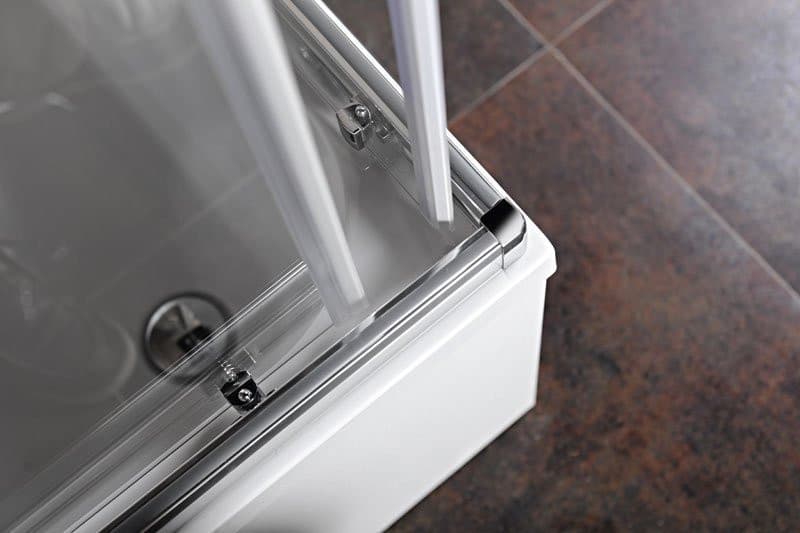 CARMEN kabina prysznicowa narożna 900x900x1500mm, szkło czyste