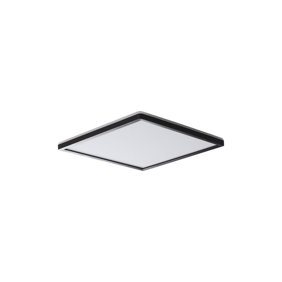 AZPO lampa sufitowa LED 225x225mm, 12,3W, 3000/4000/6000K,IP54, czarny mat