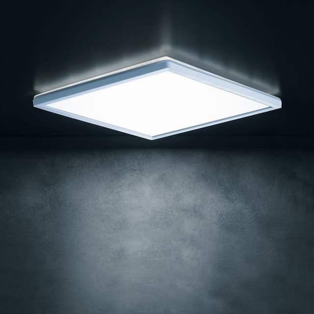 AZPO lampa sufitowa LED 420x420mm, 22W, 3000/4000/6000K, IP54, biały