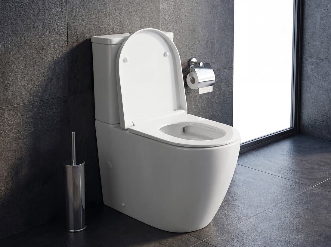 TURKU kompakt WC, Vortex Rimless, odpływ poziomy/pionowy, biały