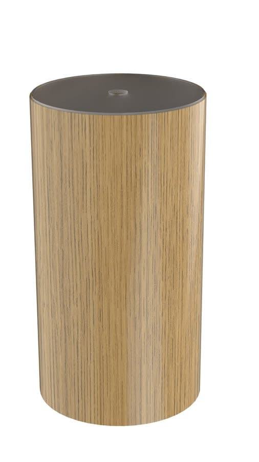 OASIS podstawa pod umywalkę, dyfuzor LED, ø 400x745 mm, dąb Alabama