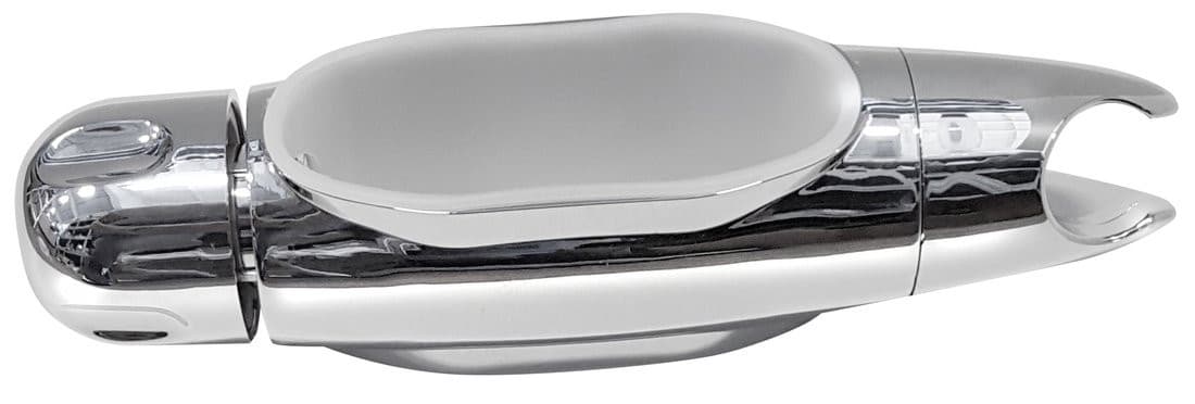 Przesuwany uchwyt rączki prysznicowej do panela prysznicowego SL030, ABS/chrom