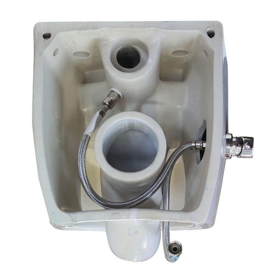 SENTIMENTI CLEANWASH WC wiszące, z dyszą bidetową i zaworem, Rimless, 36x53cm, biały