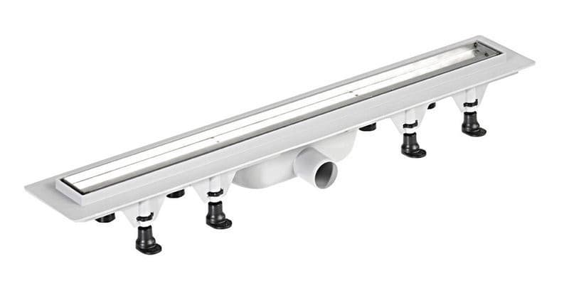 TILE odpływ liniowy z rusztem ze stali nierdzewnej do płytek, L-920mm, DN40