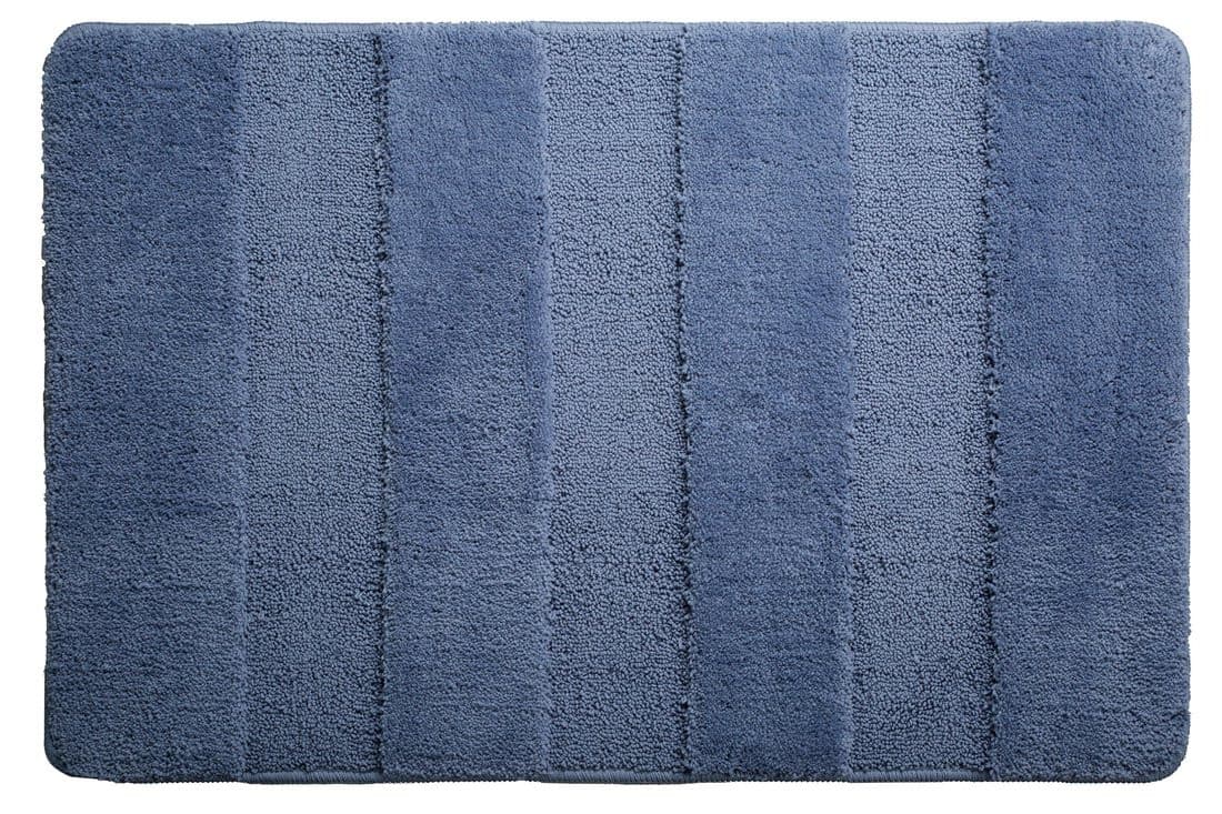 SERENITY dywanik łazienkowy 60x90cm z antypoślizgiem, polyester, niebeski