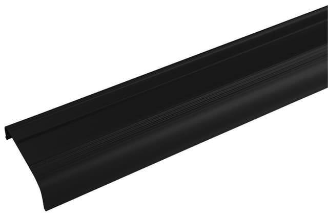 CHANEL listwa dekoracyjna "U" 529x70x20mm, czarna mat