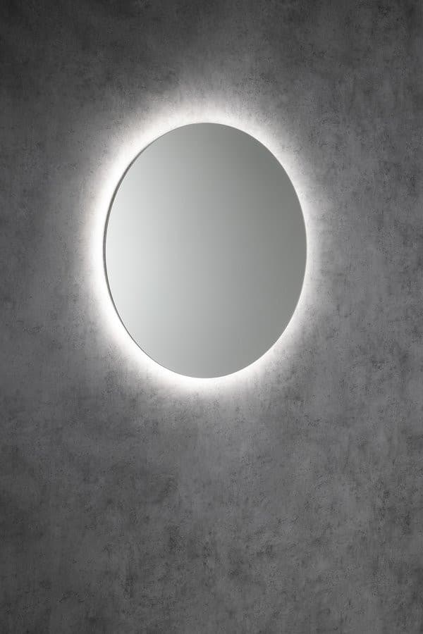 VELUR okrągłe lustro z podświetleniem LED średnica 60cm