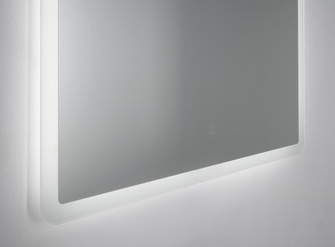 FAGO lustro z oświetleniem LED 80x60cm, czujnik dotykowy, ściemnialne