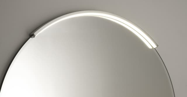MOON LED oświetlenie 7,5W, 230V, 502x12x22mm, R350mm, chrom