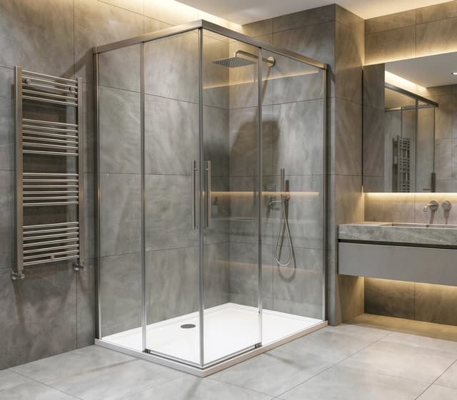 LUXOR kabina prysznicowa prostokątna 1000x900mm wariant L/P, wejście z rogu