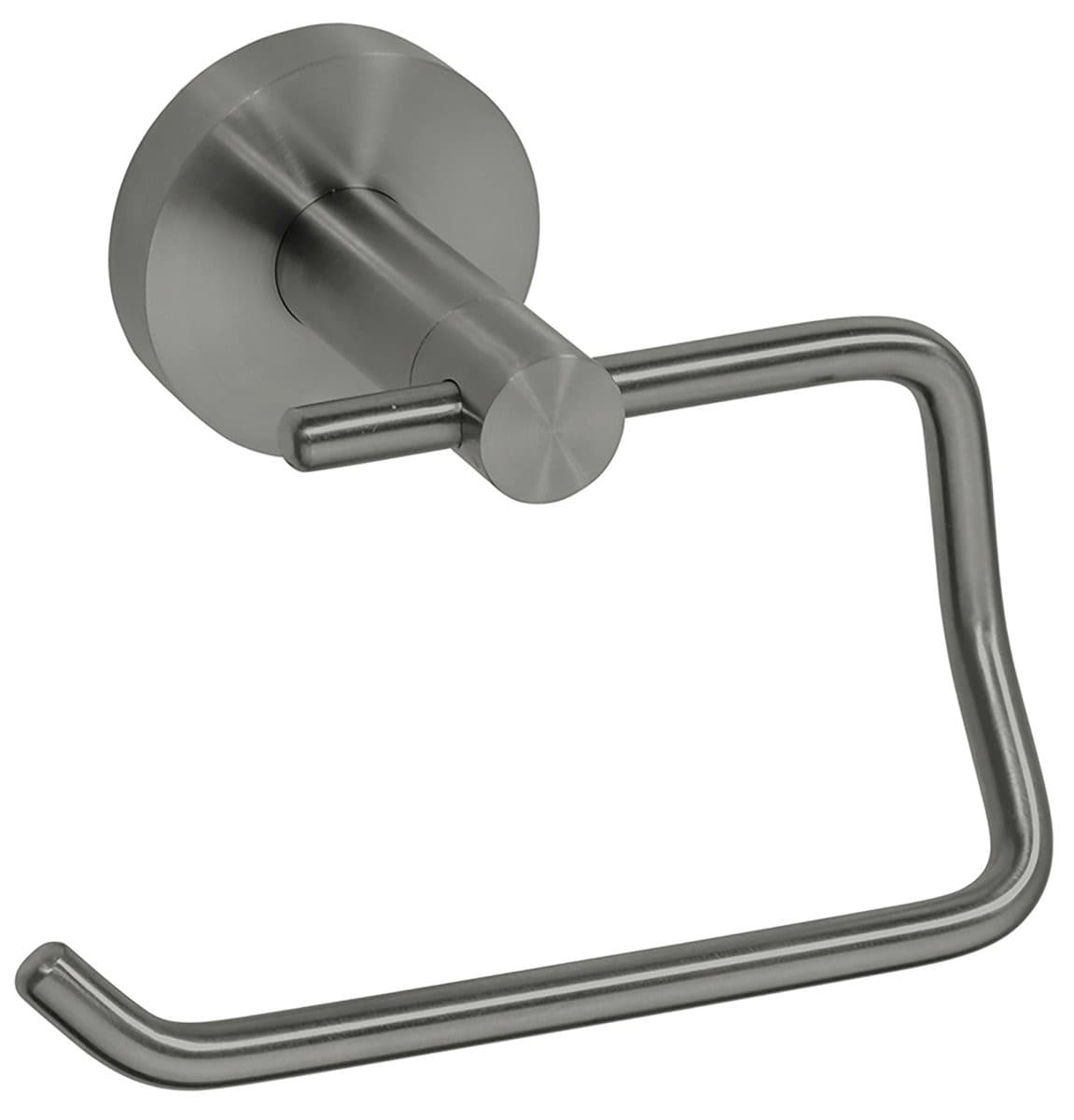 X-ROUND GUN METAL wieszak na papier toaletowy, gun metal