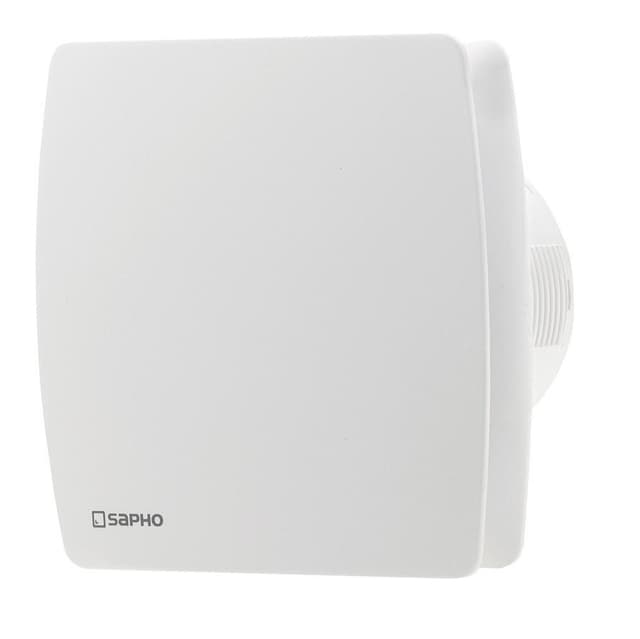 LEX wentylator osiowy łazienkowy z wyłącznikiem czasowym, 15W, wylot 100mm, biały